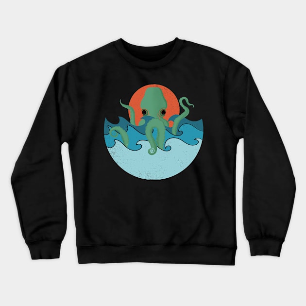 Kraken Crewneck Sweatshirt by aStro678